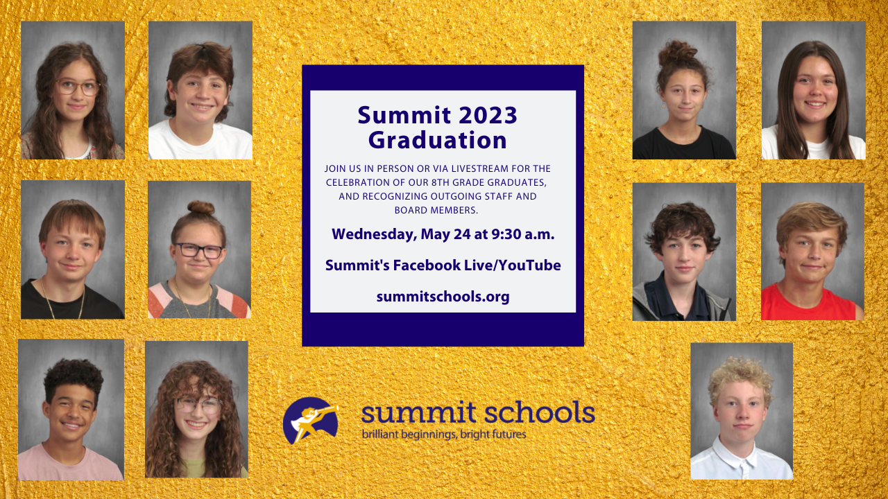 Summit Celebrates our 2023 8th Grade Graduates Summit Schools Cedar